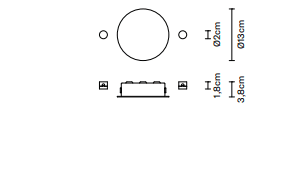 Fabbian - F00 M11 Accessories wit