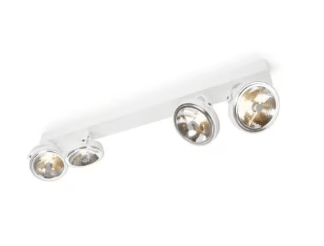 Trizo21 - Pin-Up 4 LED Wandlamp/Plafondlamp