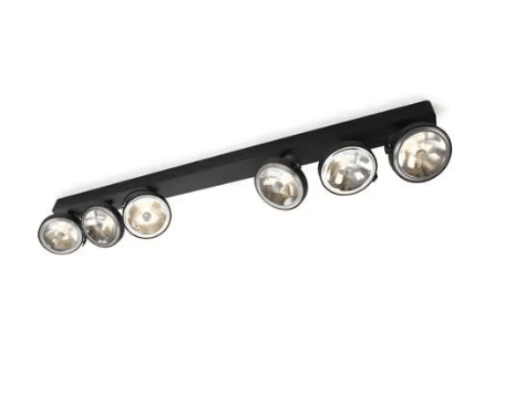 Trizo21 - Pin-Up 6 LED Wandlamp/Plafondlamp