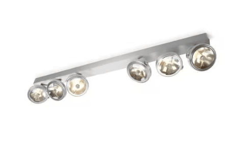 Trizo21 Pin-Up 6 LED Wandlamp-Plafondlamp