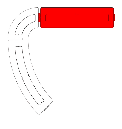 Martinelli Luce - Circular Pol XXL MODULE LINEAIRE Hanglamp