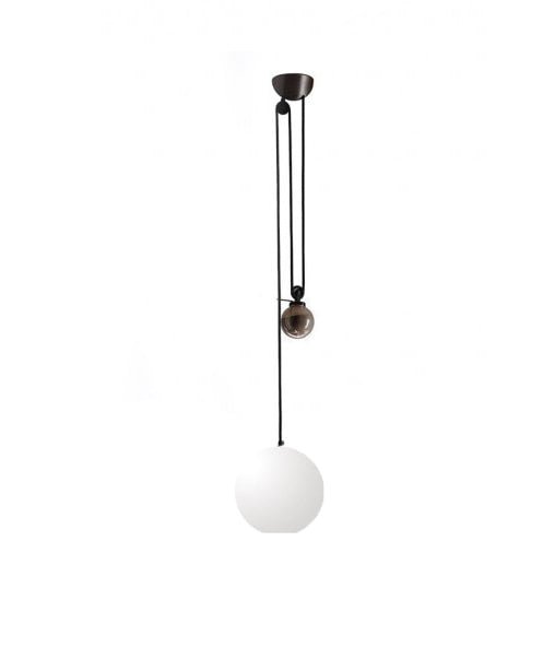 Artemide Aggregato Saliscendi Bal hanglamp Wit Opaal