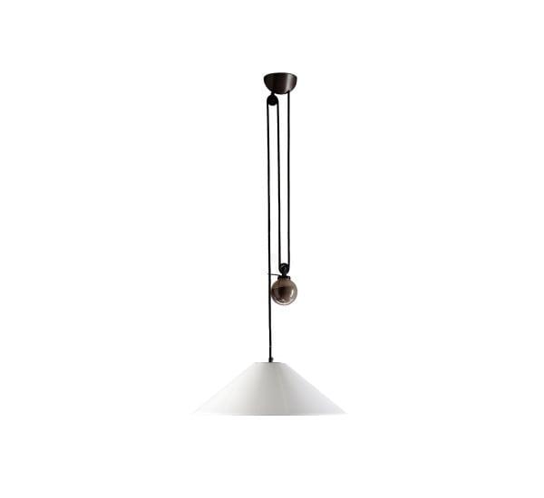 Artemide - Aggregato Saliscendi Kegel 38cm hanglamp Antraciet