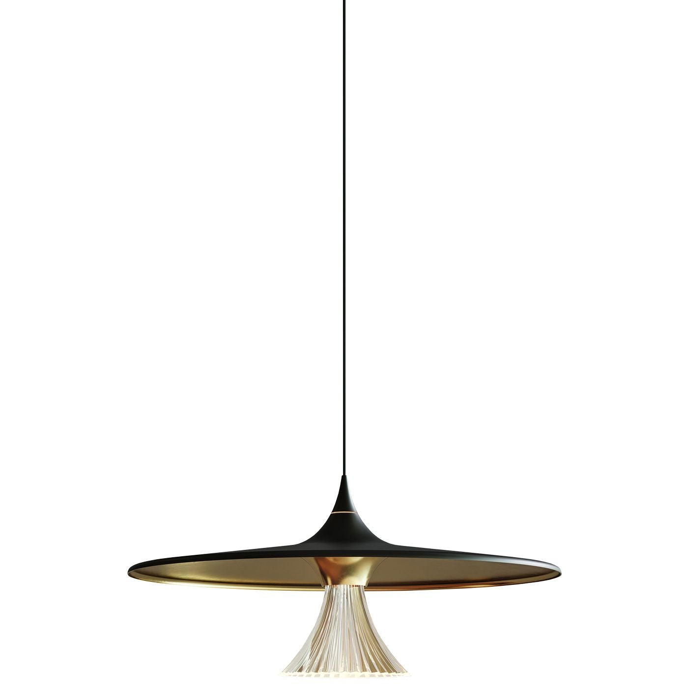 Artemide Ipno hanglamp zwart-goud