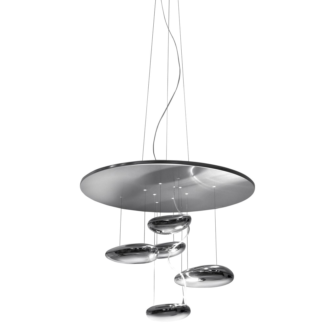 Artemide Mercury Mini LED hanglamp gepolijst chroom