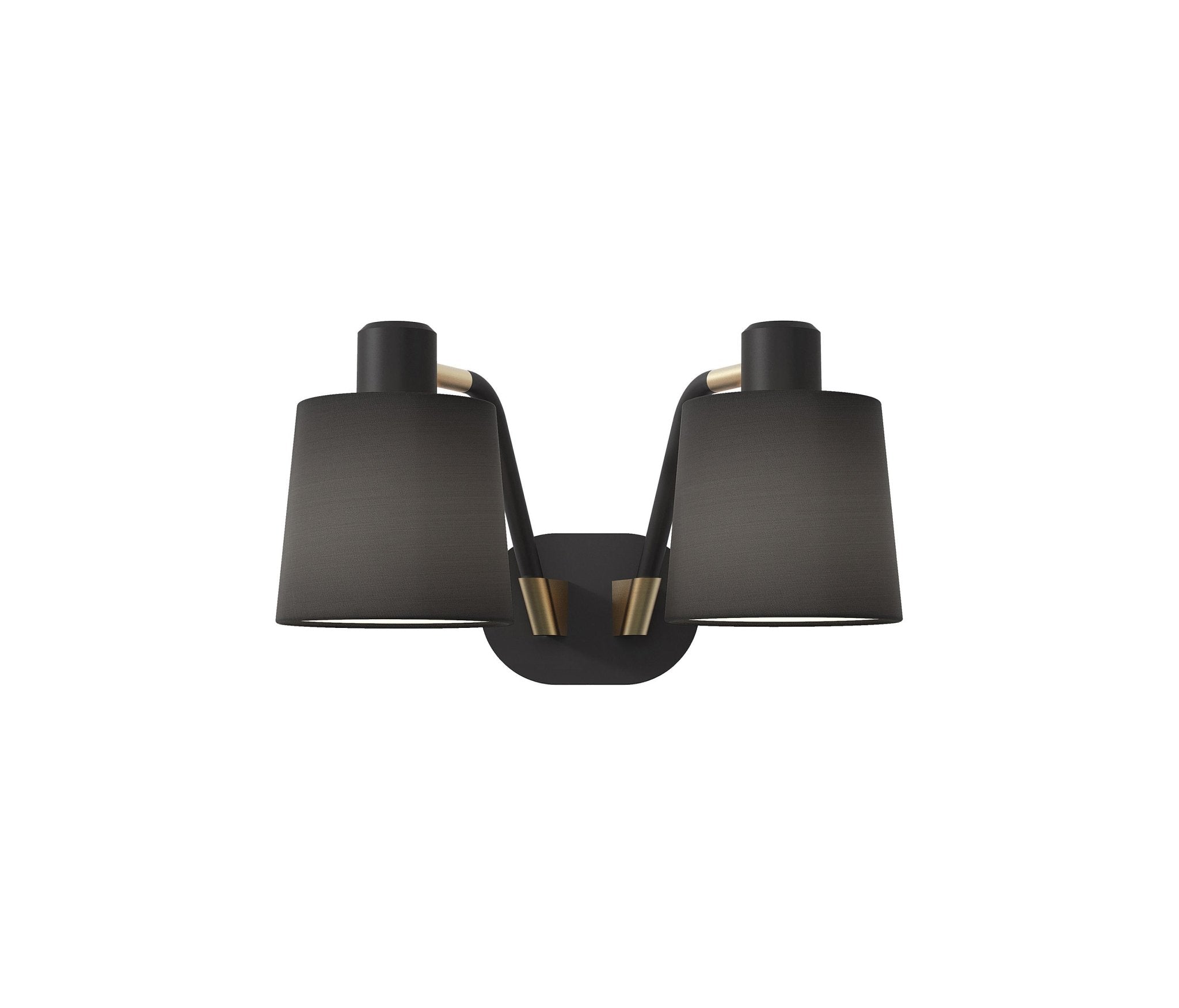 Astro - Edward Twin Wandlamp zwart