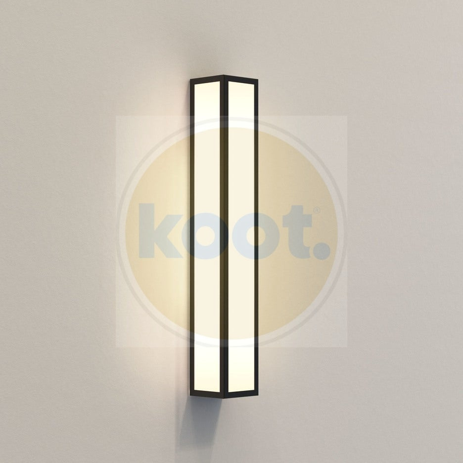 Astro - Salerno 520 buiten wandlamp structuur zwart