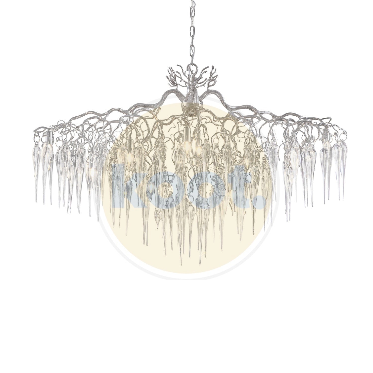 Brand van Egmond Hollywood Icicles Ovaal Hanglamp