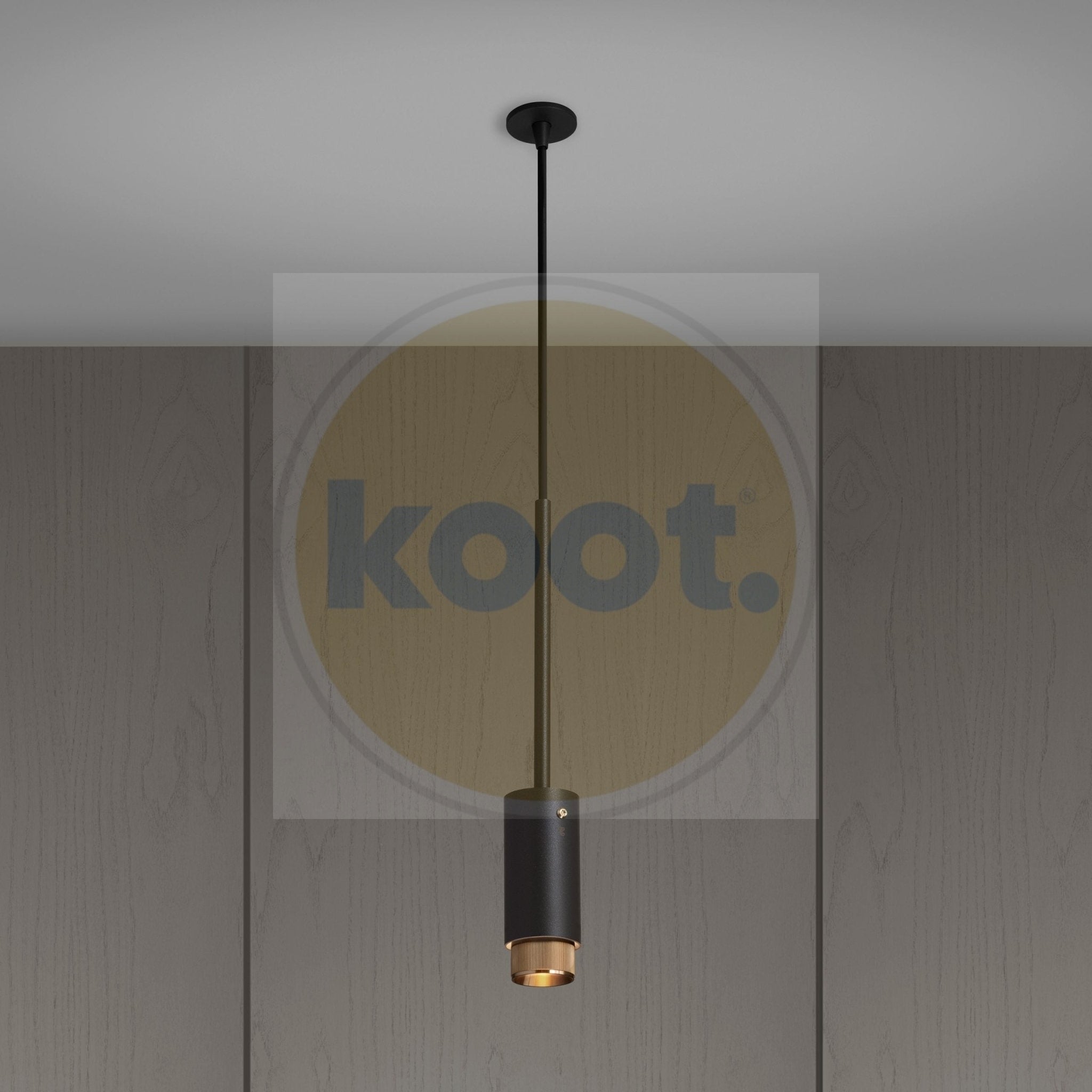 Buster and Punch - Exhaust / Pendant Grafiet Hanglamp