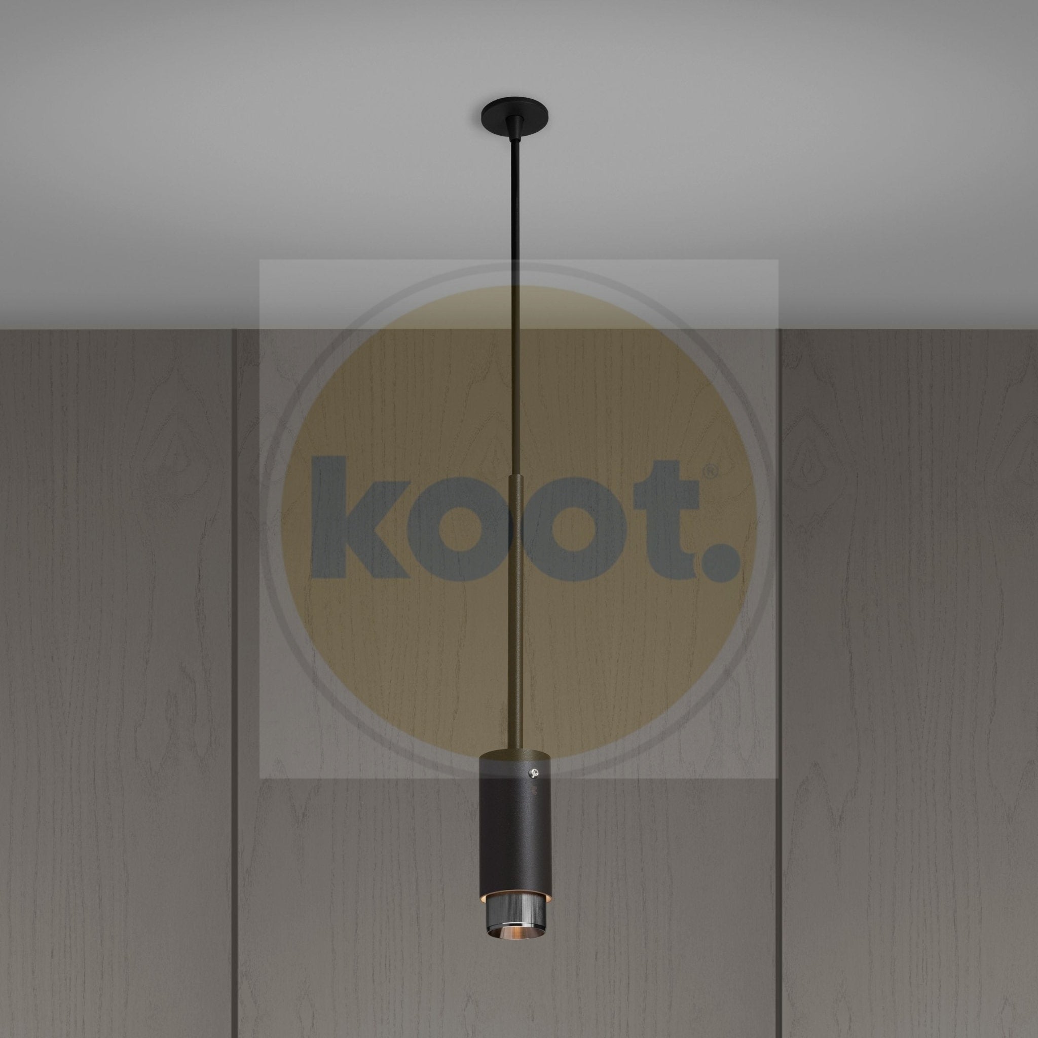 Buster and Punch - Exhaust / Pendant Grafiet Hanglamp