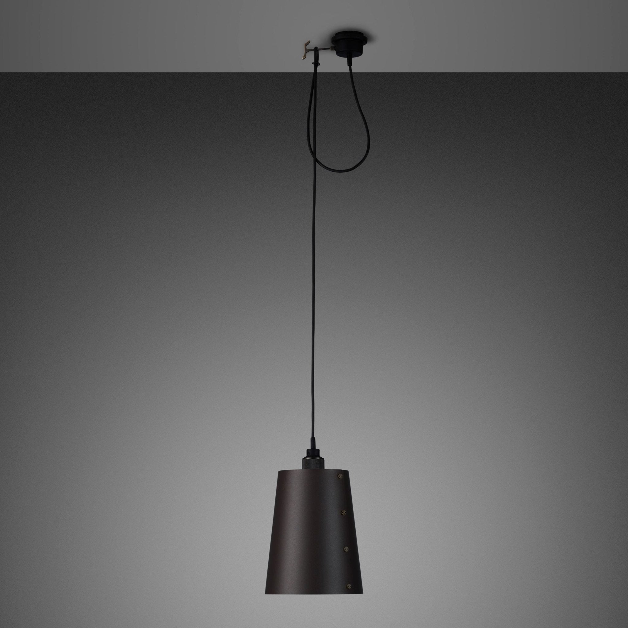 Buster and Punch - Hooked 1.0 / Groot Grafiet Shade 2.6m Hanglamp