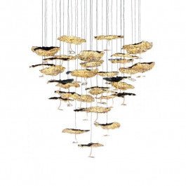 Catellani & Smith - Gold Moon Kroonluchters 20 Hanglamp Goud