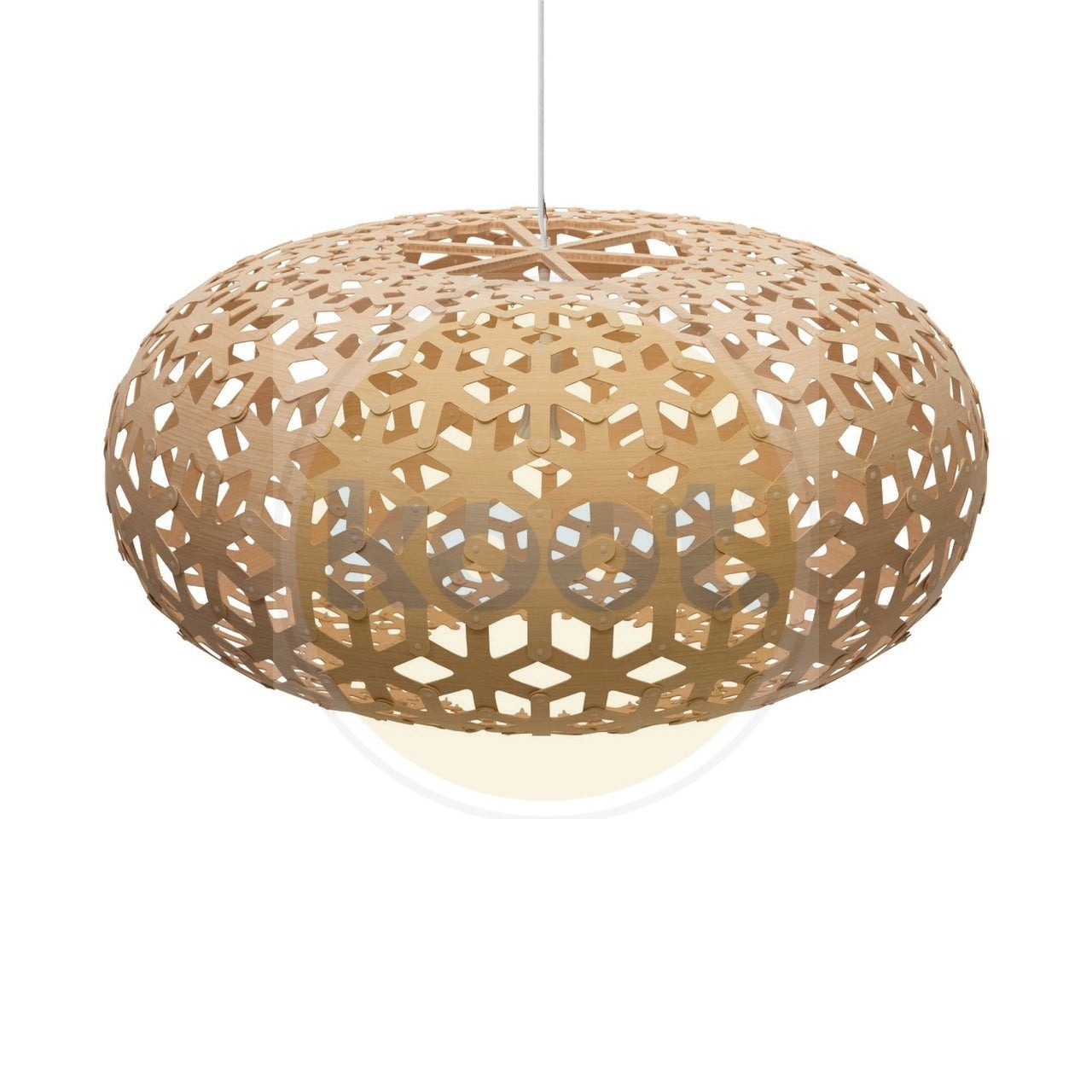 David Trubridge - Snowflake Ø100cm Hanglamp