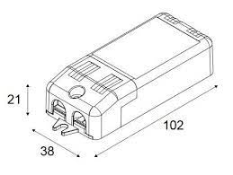 Modular - Voeding LED 250mA