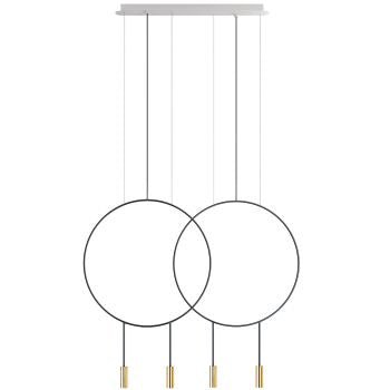 Estiluz - Revolta L73S.2D hanglamp Wit