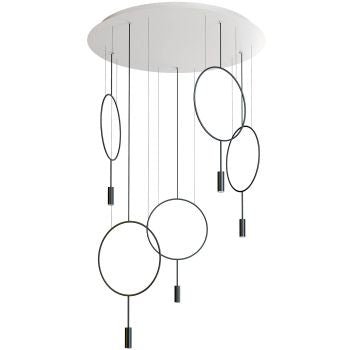 Estiluz - Revolta R100S.5S hanglamp Wit