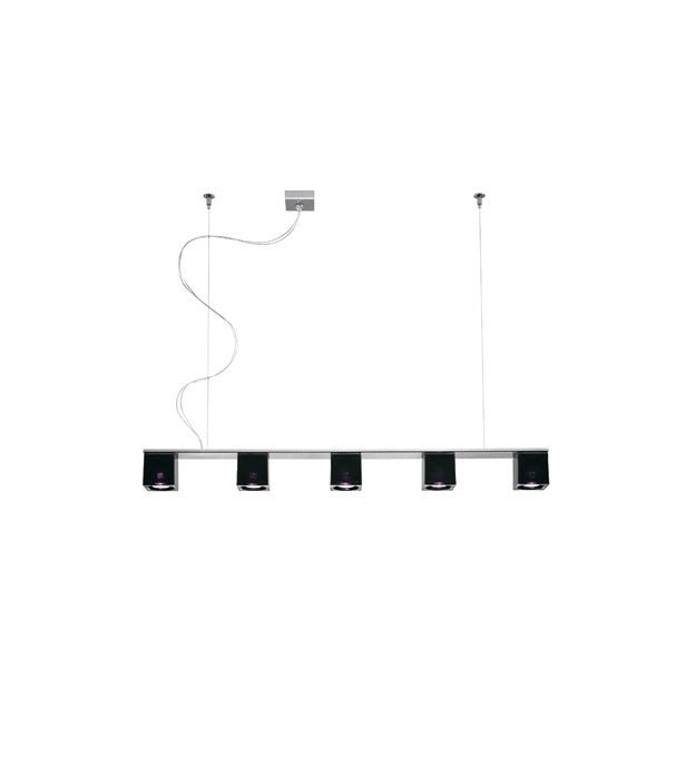 Fabbian - Cubetto D28 5 spots hanglamp