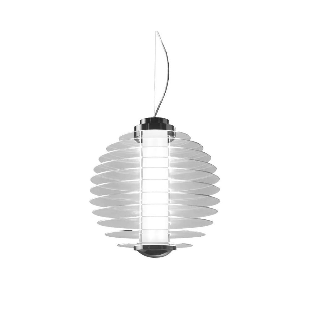 FontanaArte - 0024 Medium 210cm Hanglamp transparant
