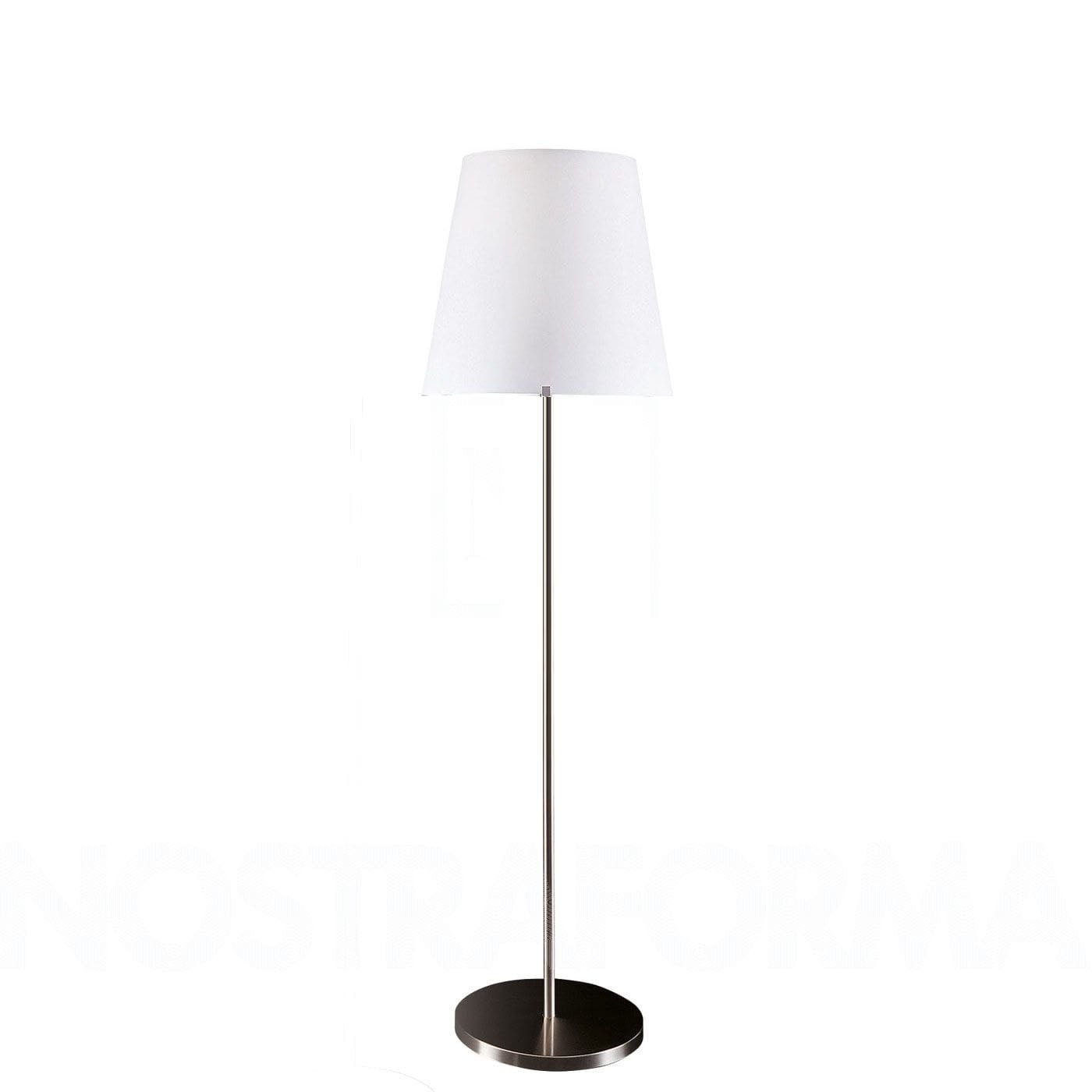 FontanaArte - 3247 Medium Vloerlamp nikkel wit