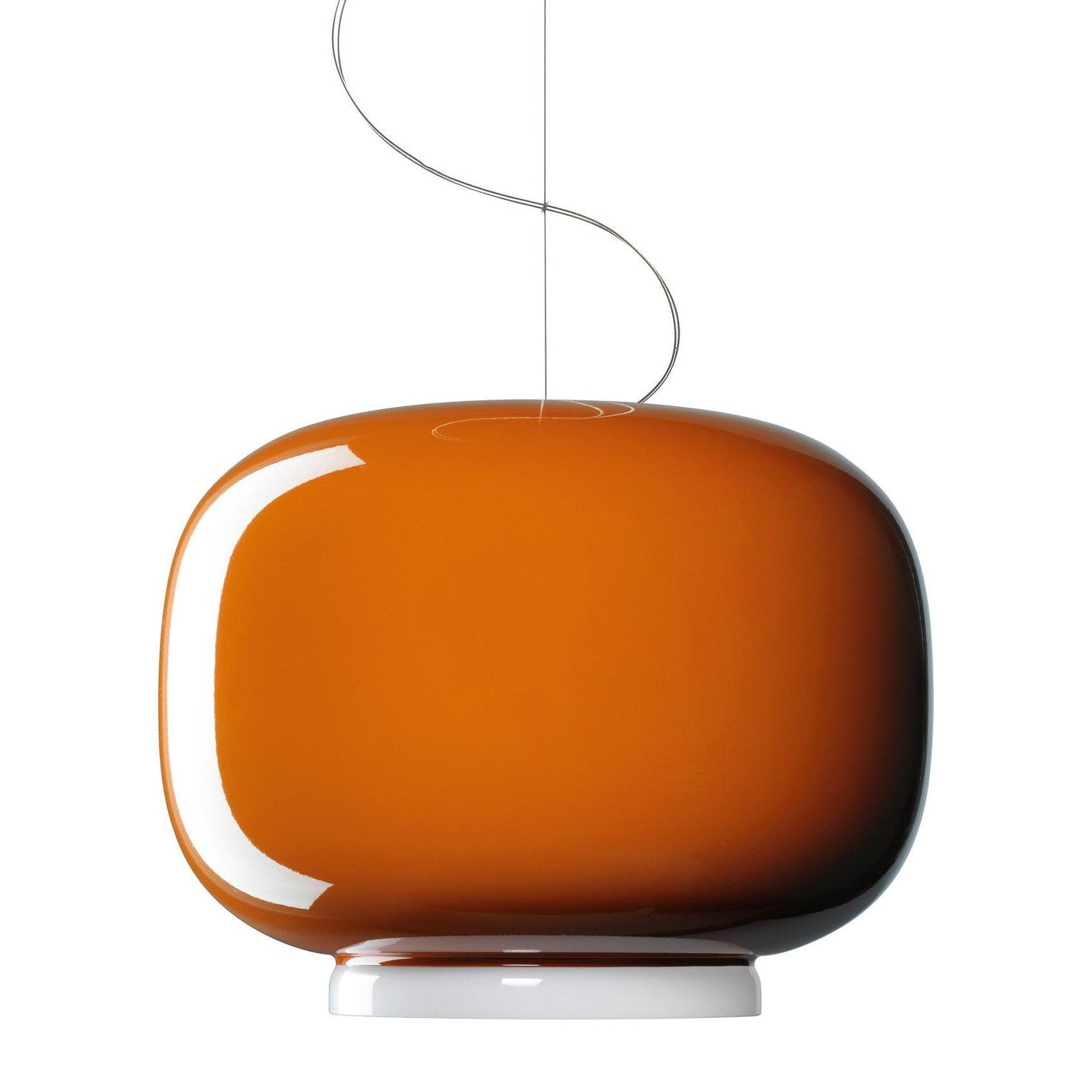 Foscarini - Chouchin 1 LED hanglamp met dimmer Orange / Wit