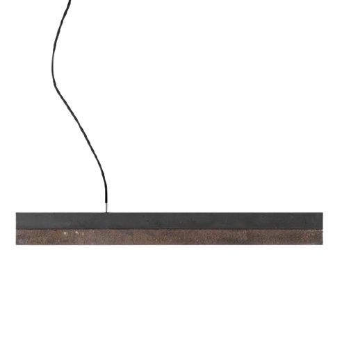 Gant - Concrete & Corten Steel Pendant Light Hanglamp