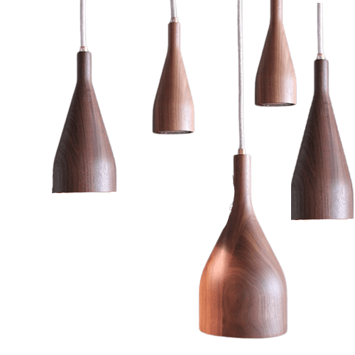 Hollands Licht Timber 5 pcs Kroonluchter