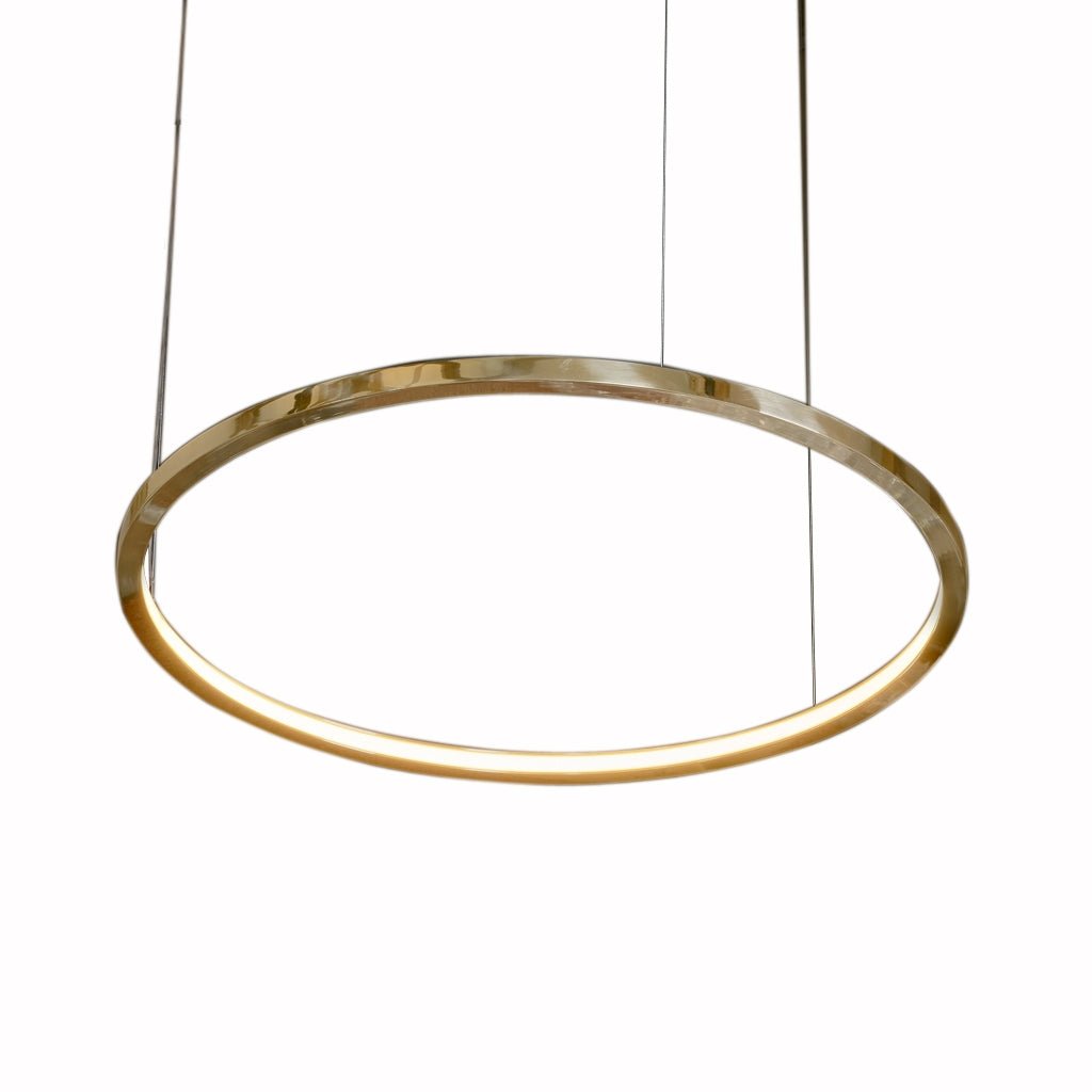 Jacco Maris - Brass-O hanglamp cirkel 100cm Hoog Glans