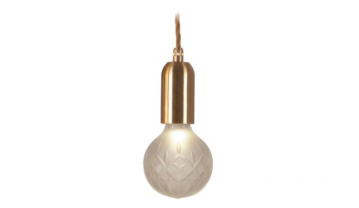 Lee Broom - Crystal Bulb Hanglamp messing