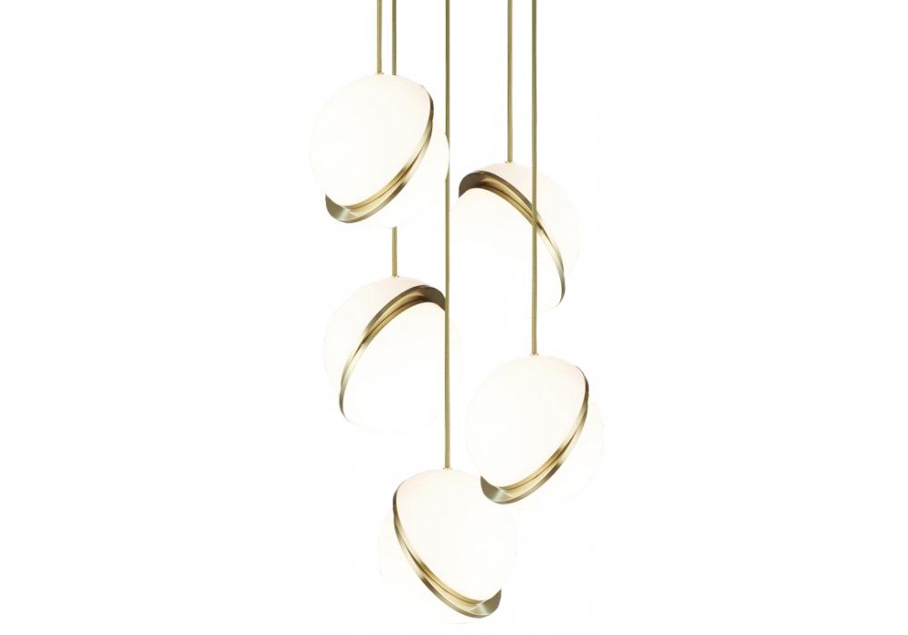 Lee Broom - Mini Crescent kroonluchter Hanglamp messing