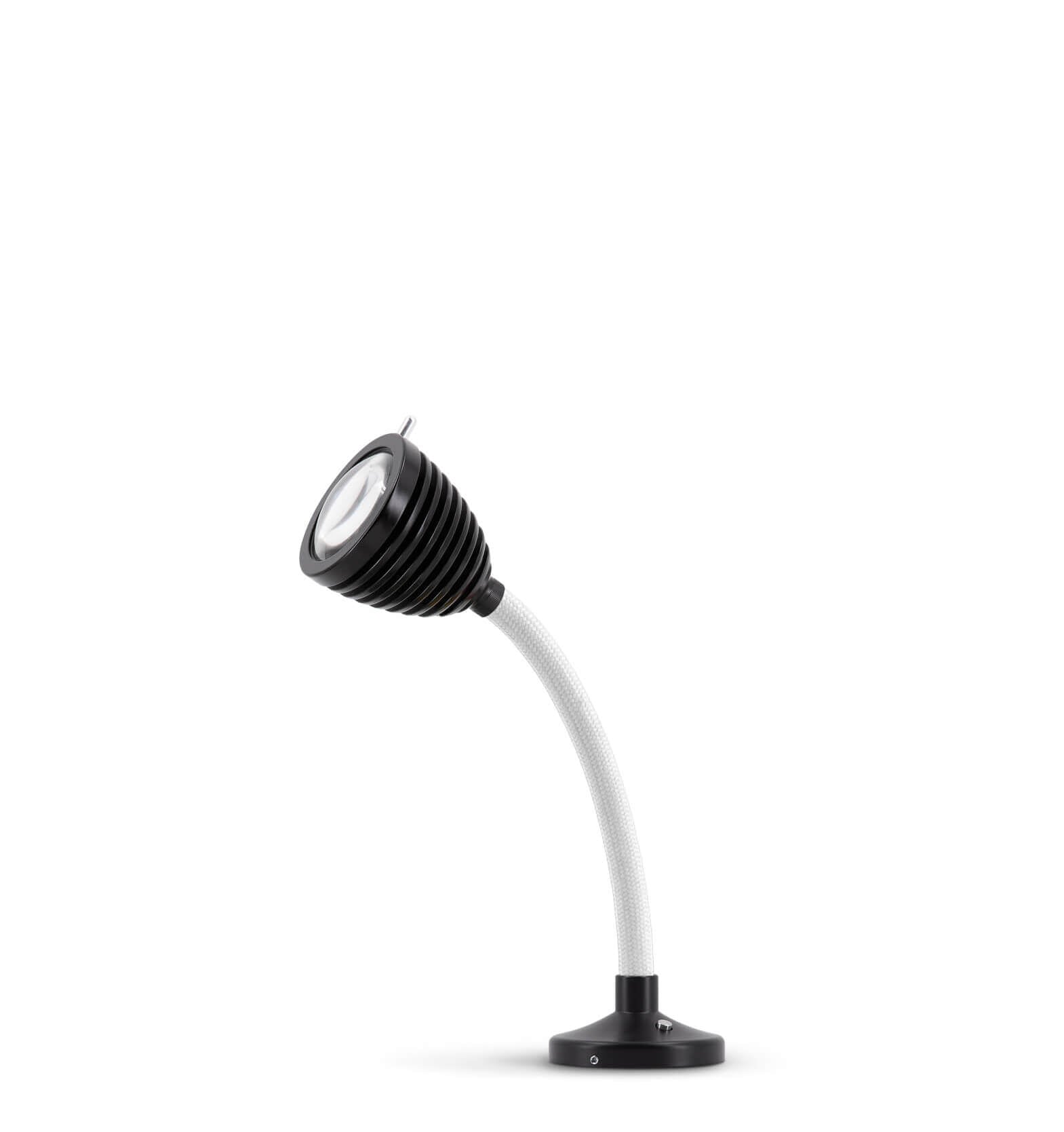 Less 'n' more Athene AL Flexibele as kort Wandlamp-Plafondlamp zwart