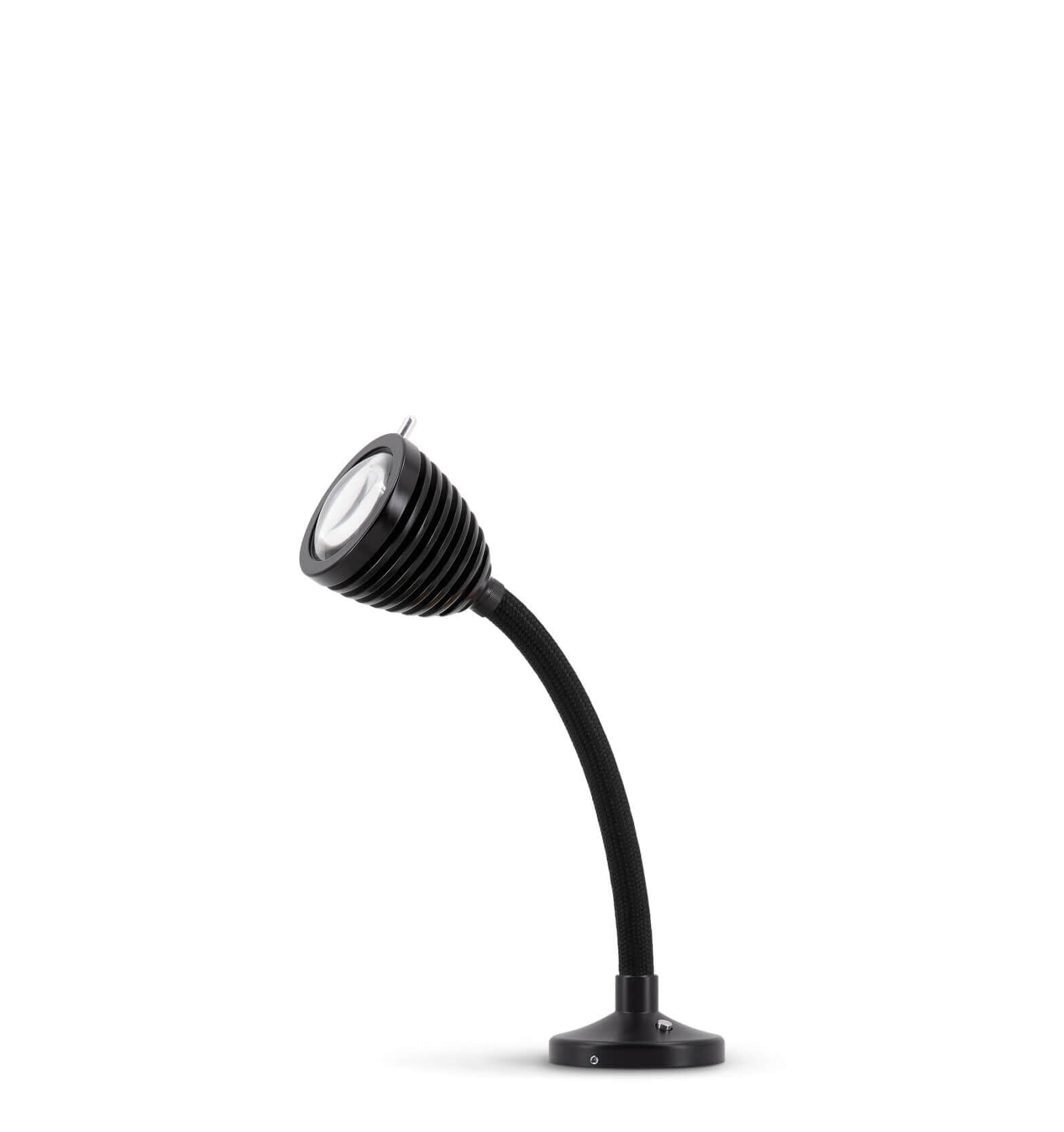 Less &apos;n&apos; more - Athene AL Flexibele as kort Wandlamp / Plafondlamp zwart