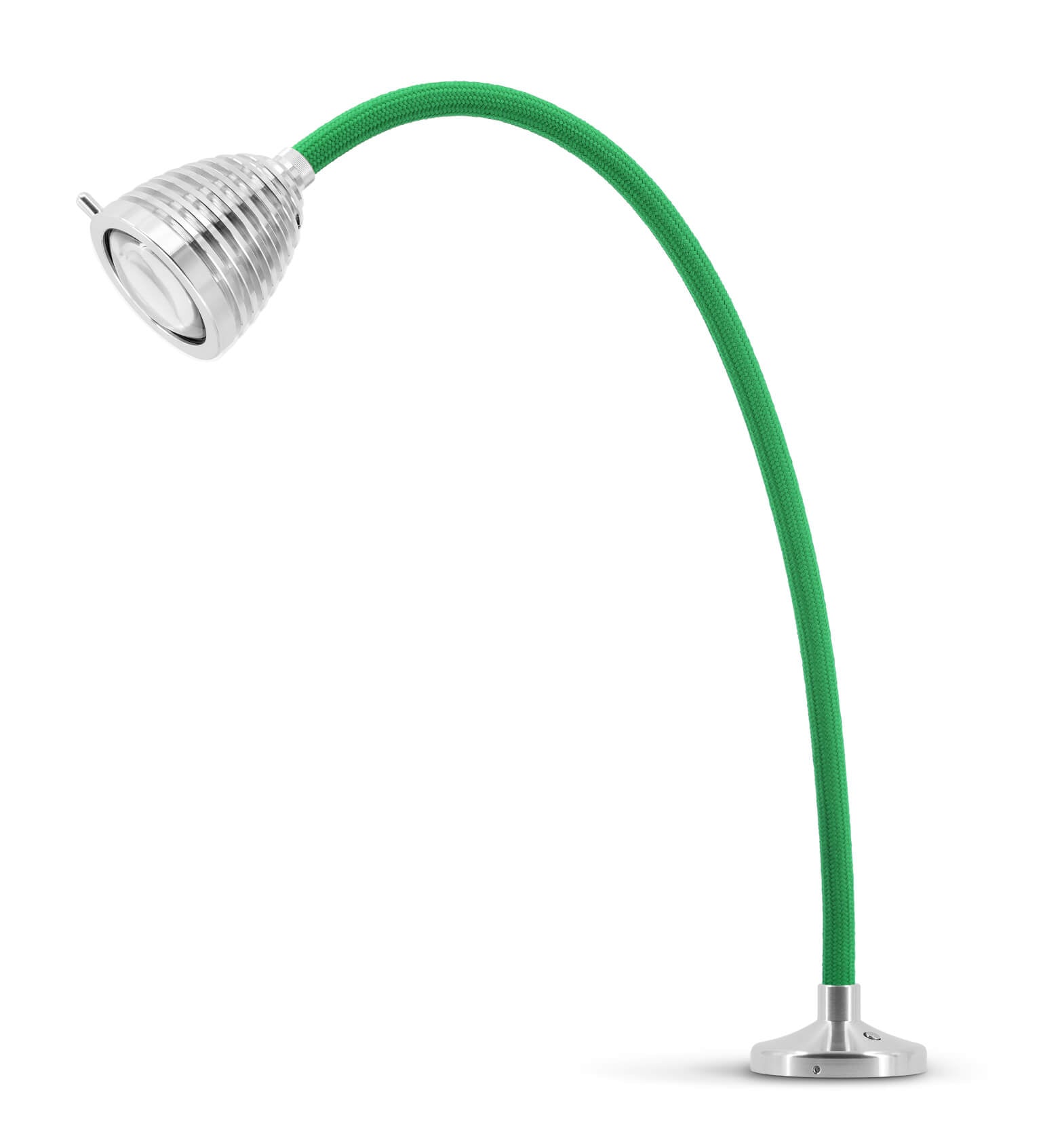 Less 'n' more - Athene AL Flexibele as lang Wandlamp / Plafondlamp alu