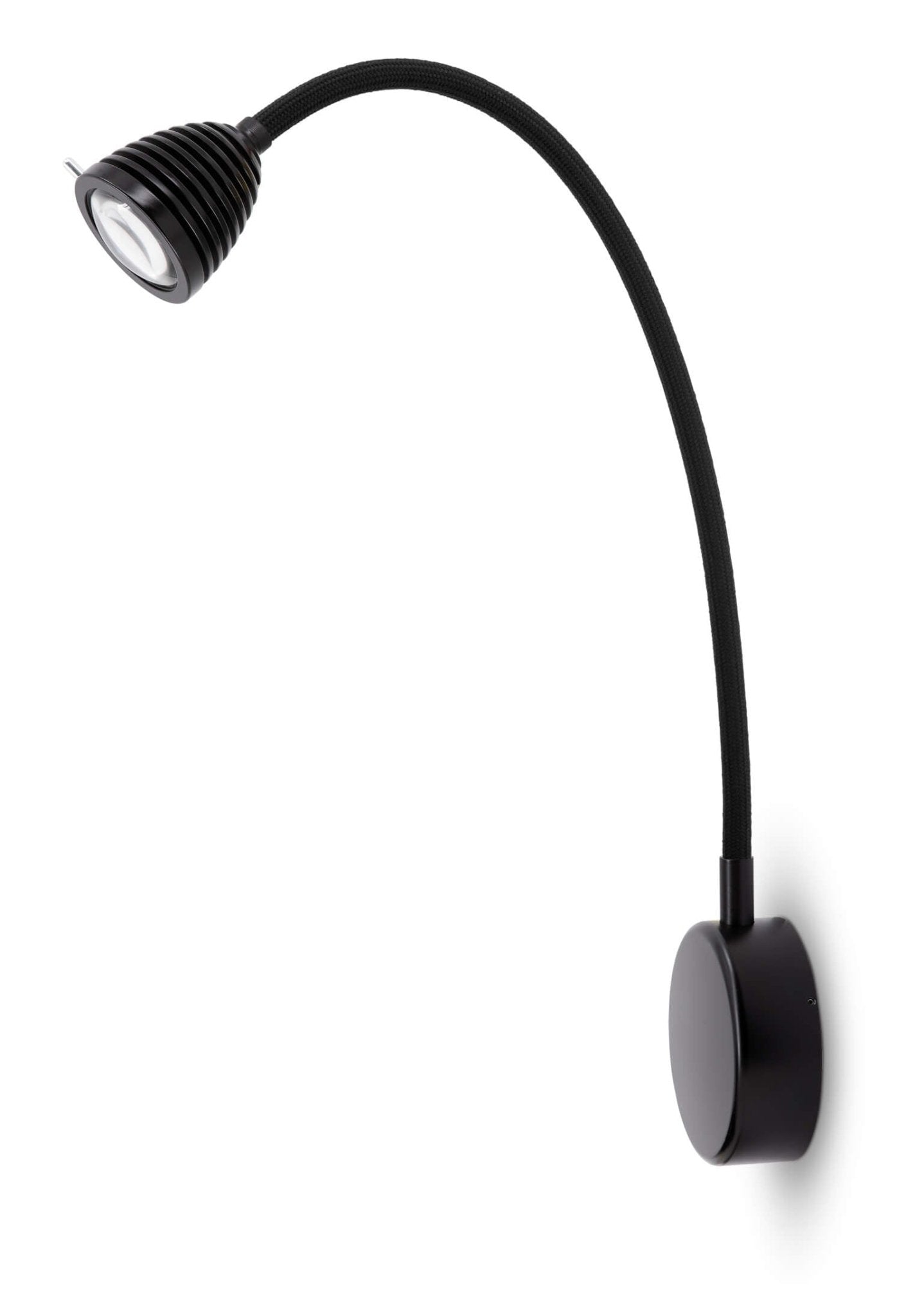 Less 'n' more Athene BWL Flexibele as lang Wandlamp-Plafondlamp zwart