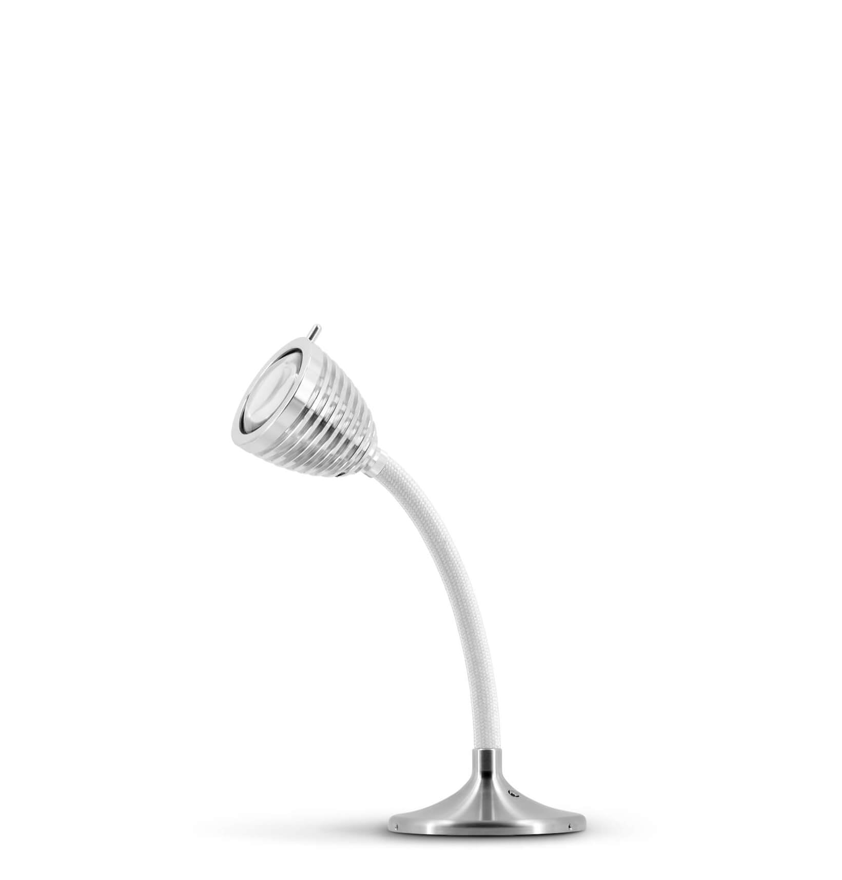 Less &apos;n&apos; more - Athene MDL Flexibele as kort Wandlamp / Plafondlamp alu