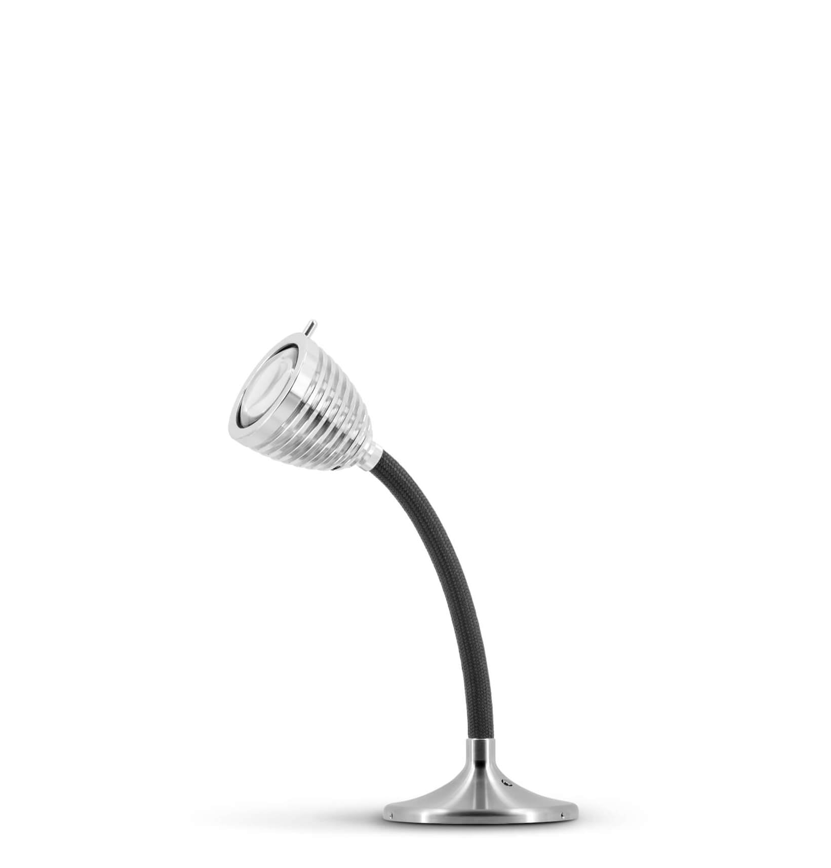 Less &apos;n&apos; more - Athene MDL Flexibele as kort Wandlamp / Plafondlamp alu