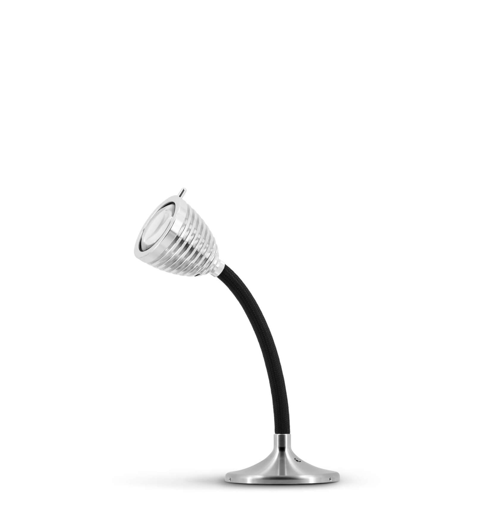 Less &apos;n&apos; more - Athene MDL Flexibele as kort Wandlamp / Plafondlamp alu