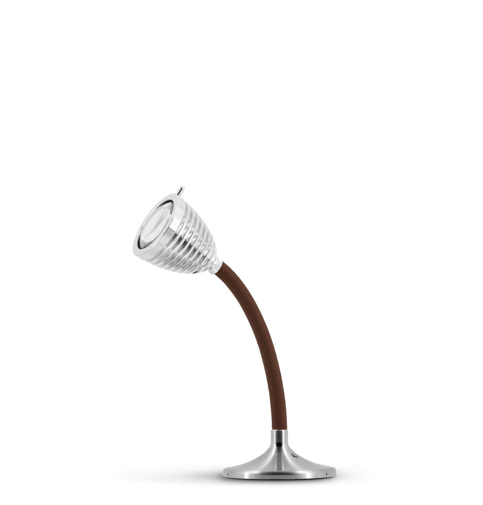 Less 'n' more - Athene MDL Flexibele as kort Wandlamp / Plafondlamp alu