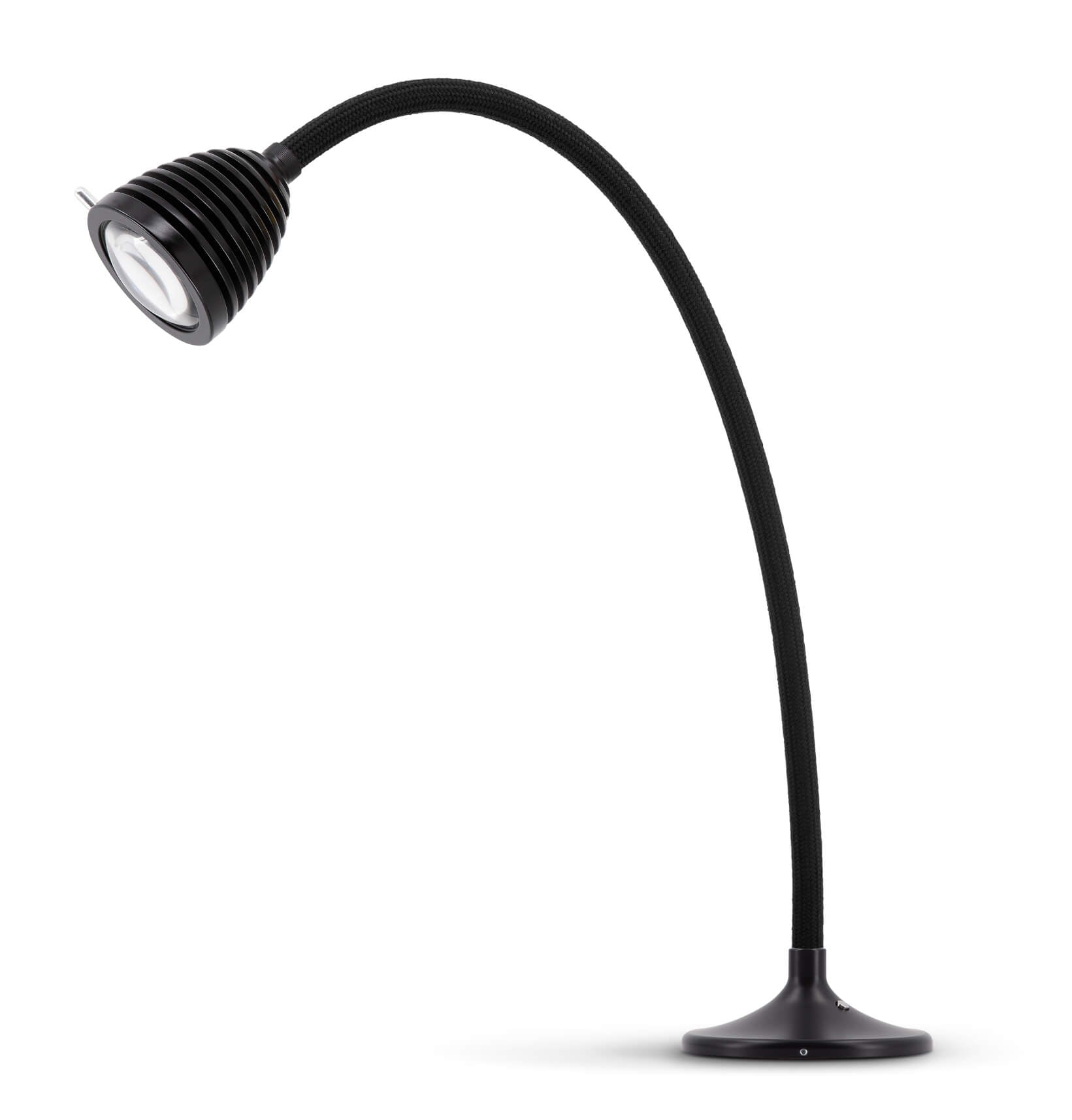 Less &apos;n&apos; more - Athene MDL Flexibele as lang Wandlamp / Plafondlamp zwart