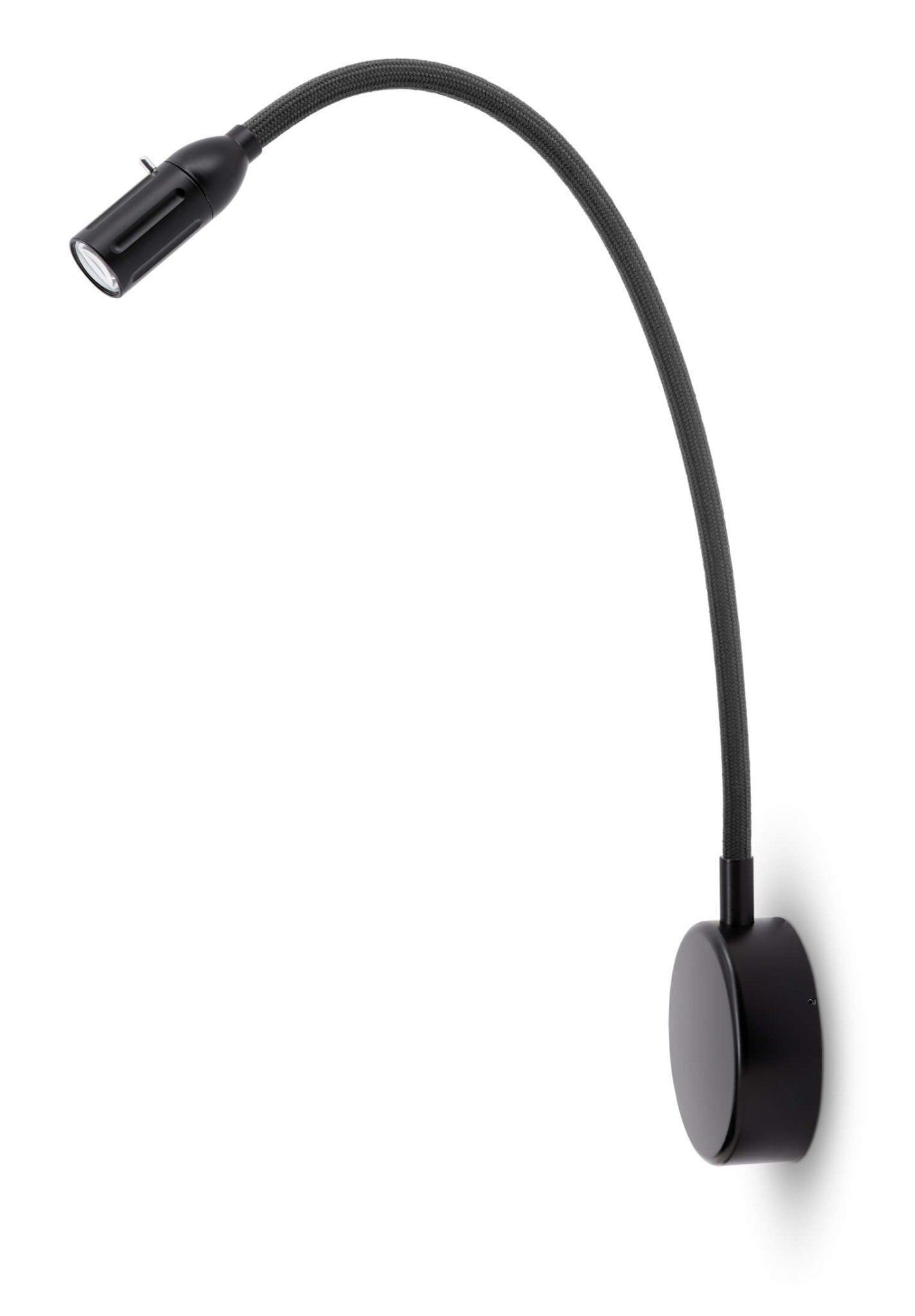 Less 'n' more Zeus BWL Flexibele as lang Wandlamp-Plafondlamp zwart