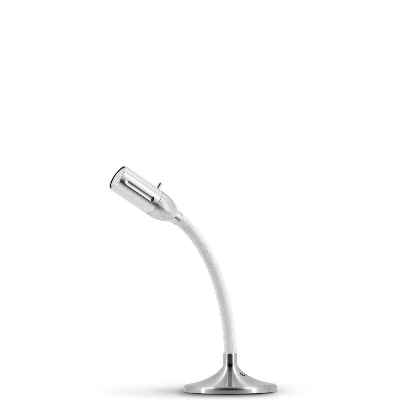 Less 'n' more - Zeus MDL Flexibele as kort Wandlamp / Plafondlamp alu