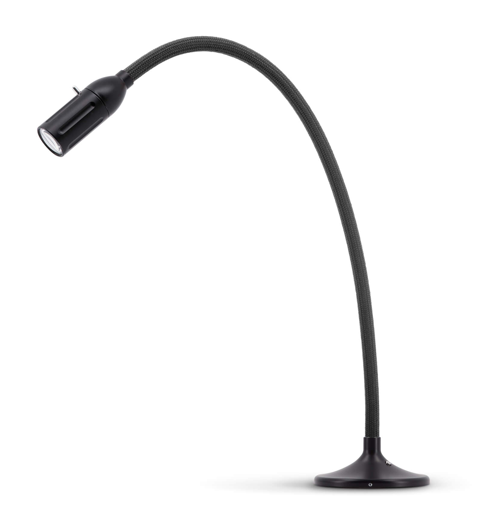 Less 'n' more Zeus MDL Flexibele as lang Wandlamp-Plafondlamp zwart