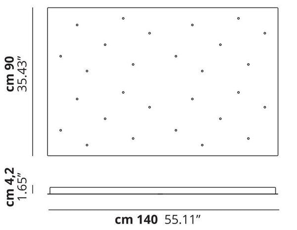 Lodes - Accessoires Rozet voor 28 pendellampen Mat wit