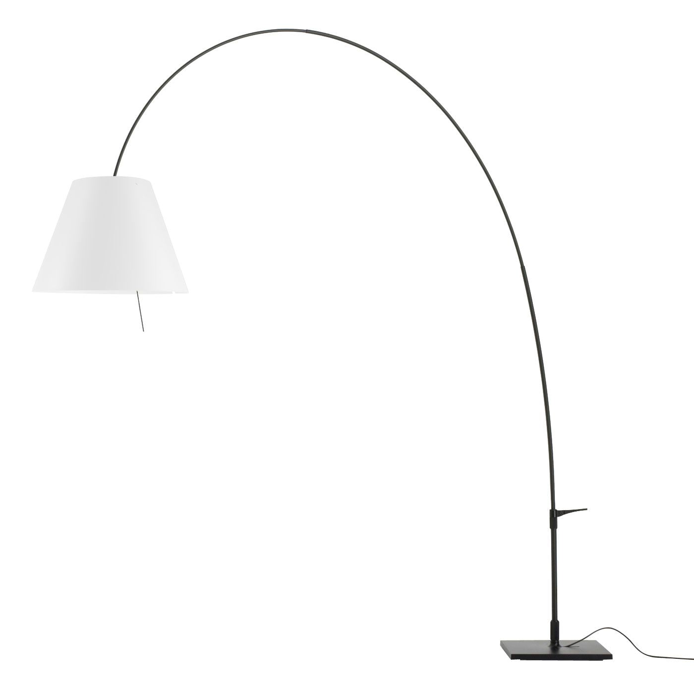 Luceplan - Lady Costanza met dimmer vloerlamp zwart