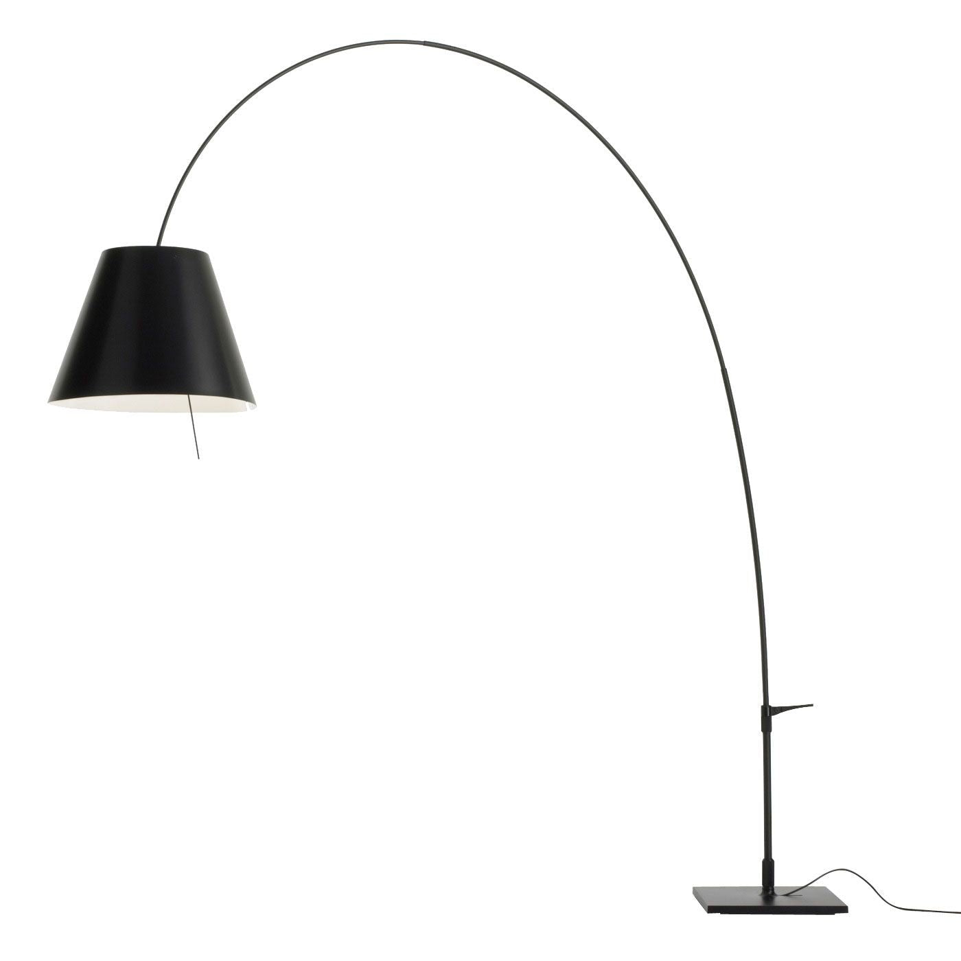 Luceplan - Lady Costanza met dimmer vloerlamp zwart