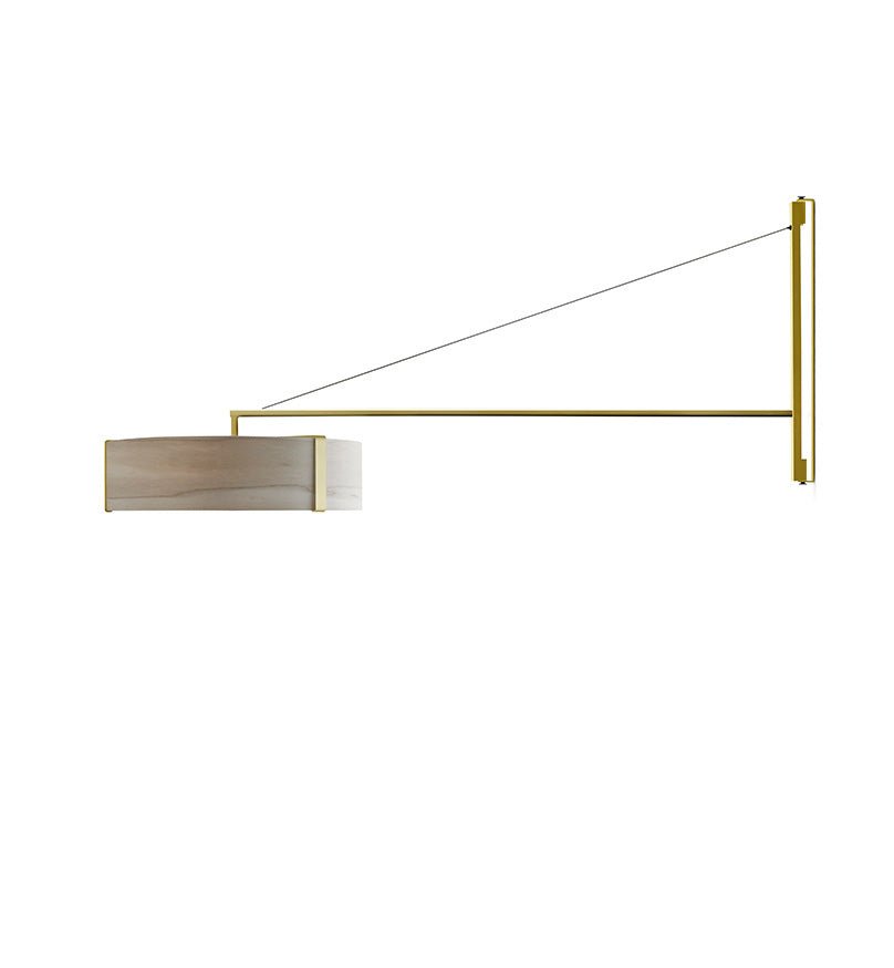 LZF - Thesis Wandlamp goud