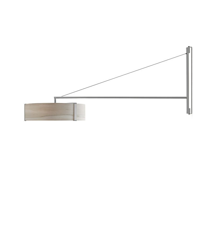 LZF - Thesis Wandlamp nikkel