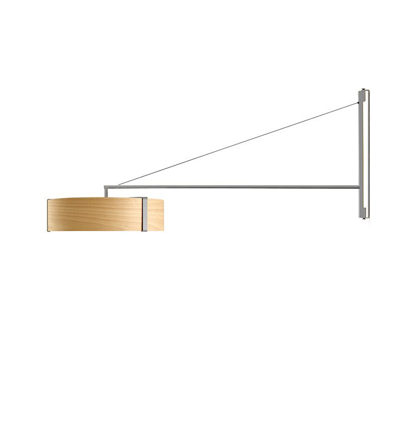 LZF - Thesis Wandlamp nikkel