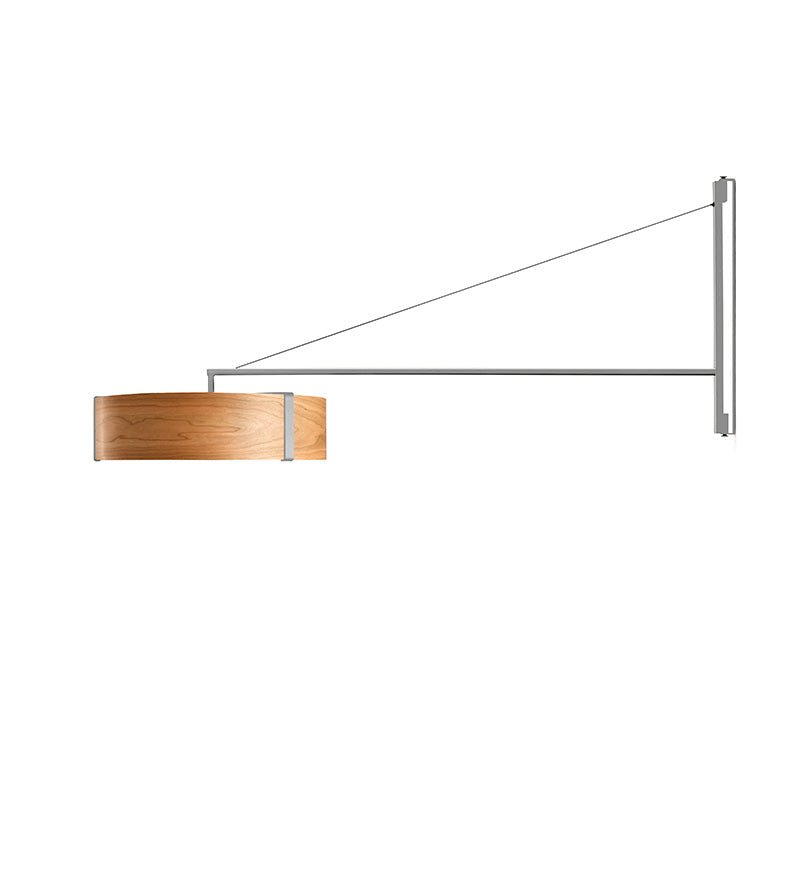 LZF - Thesis Wandlamp nikkel