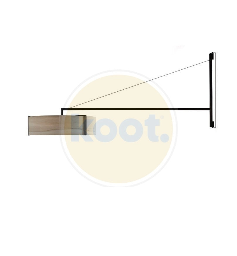 LZF - Thesis Wandlamp zwart