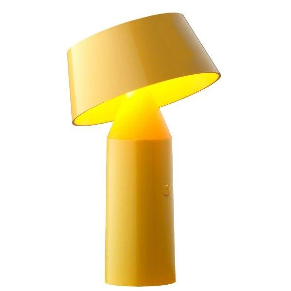Marset Bicoca tafellamp oplaadbaar geel